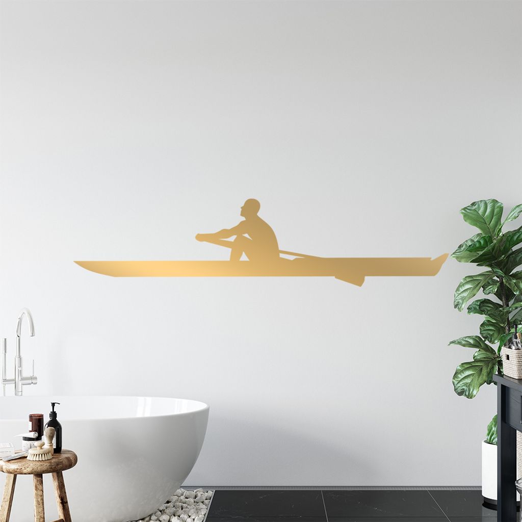 Rudern Ruderboot Ruderer Wandtattoo Wandaufkleber Wall Sticker - Dekoration, Küche, Wohnzimmer, Schlafzimmer, Badezimmer