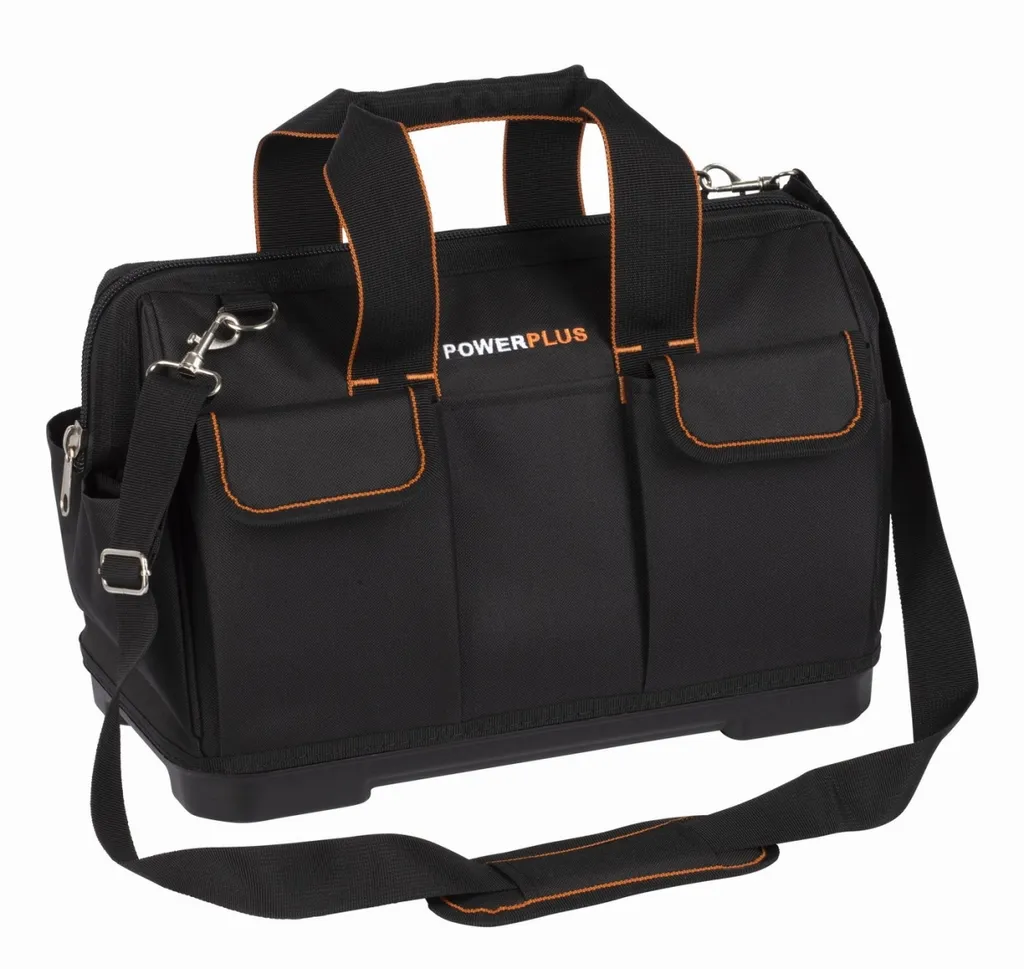 Sac porte-outils vide multi-poches en textile renforcé pour le bricolage