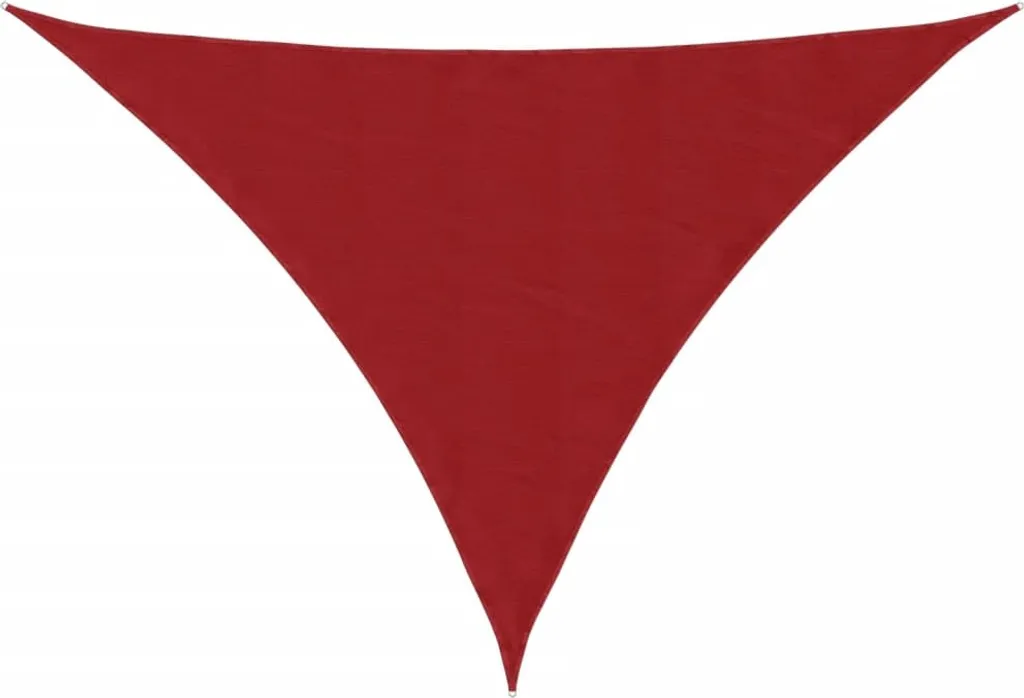 Tenda Vela da Sole 5x6x6 Oxford Rosso | Camping e Outdoor