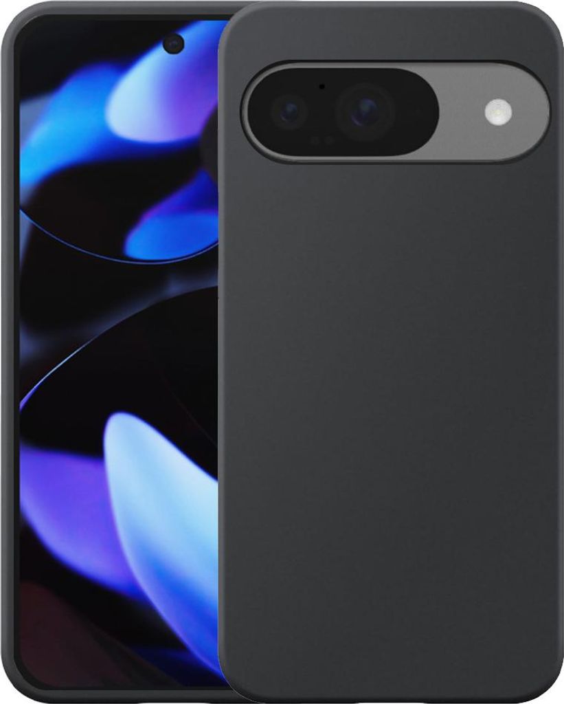 Geeignet für Google Pixel 9 Pro XL Phone Case Flexible Silikon TPU Case - Flexible Back Cover Case Silikon TPU - Schwarz - Smartphonics