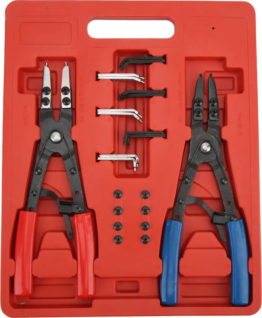 Outil de réparation auto pour circlips internes et externes pack de 2