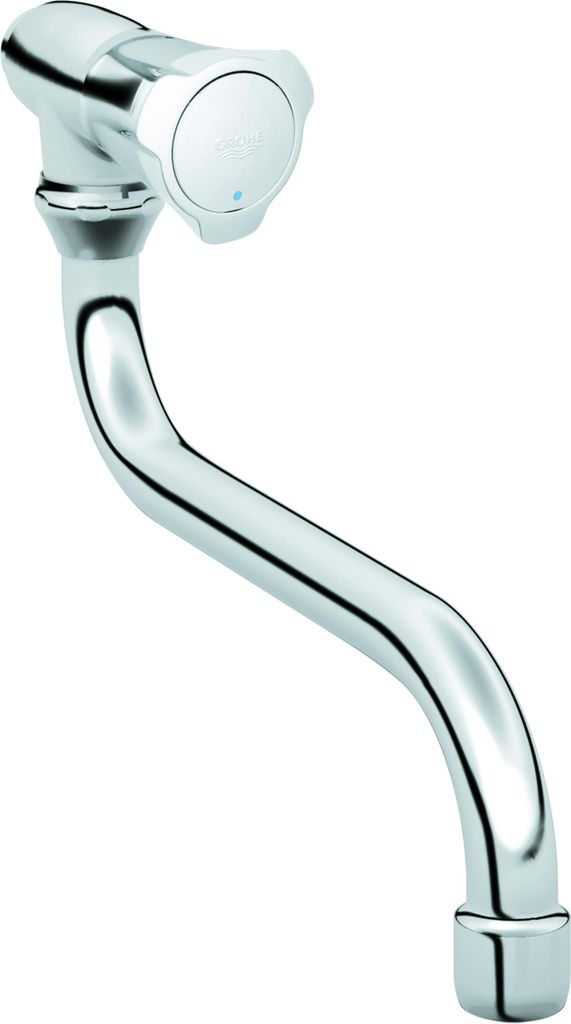 Auslaufventil Costa 30484_1 DN15 Wandmontage schwenkb. Rohrauslauf chrom