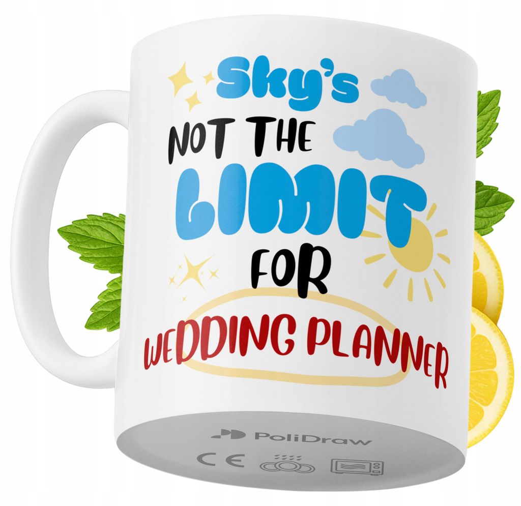 Lustige Tasse für Hochzeitsplaner - Kaffee- oder Teetasse mit witzigem Textdesign - ideal für Geburtstage, Namenstage, Feiertage und besondere An...