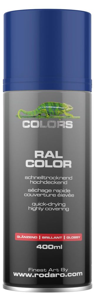 COLORS Sprühlack - 400ml Spraydose | RAL5002 - Marineblau Produktbild 