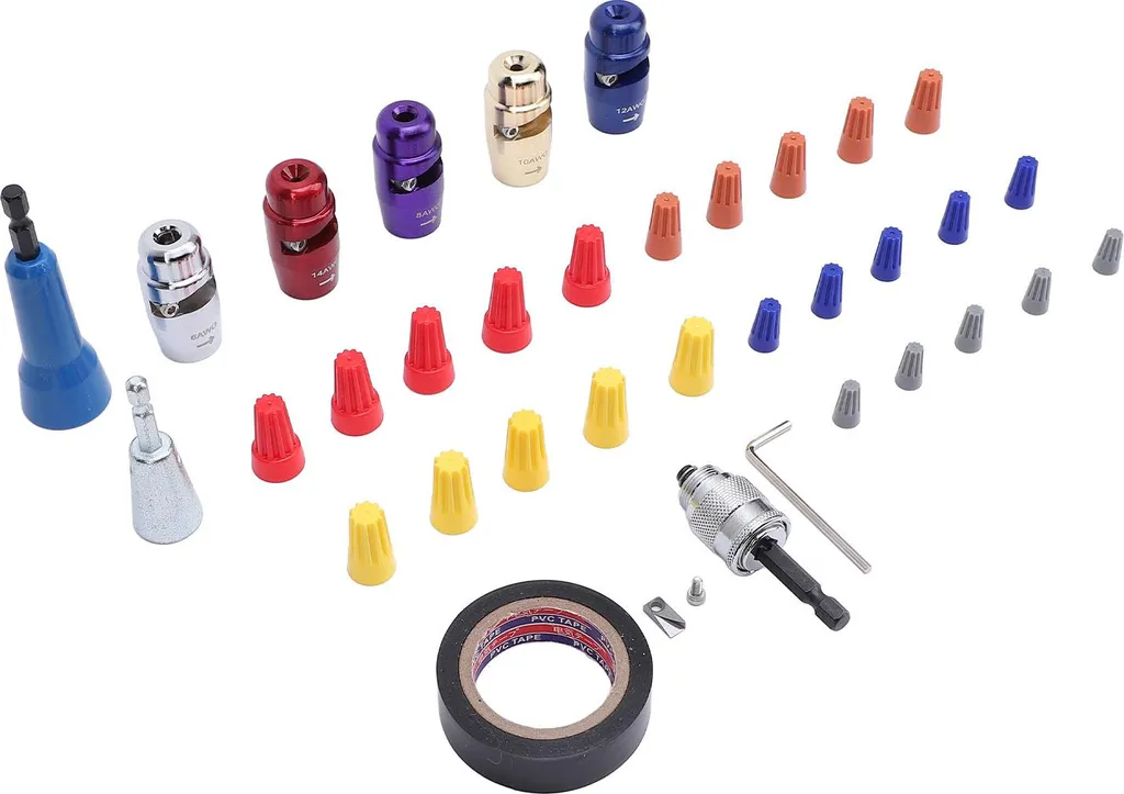 Dénudeur de Câble pour Perceuse : Kit Complet 37pcs pour Câblage Rapide - 3