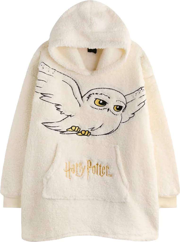 Sweat à Capuche Couverture Harry Potter pour Femme - Plaid à Manches Beige