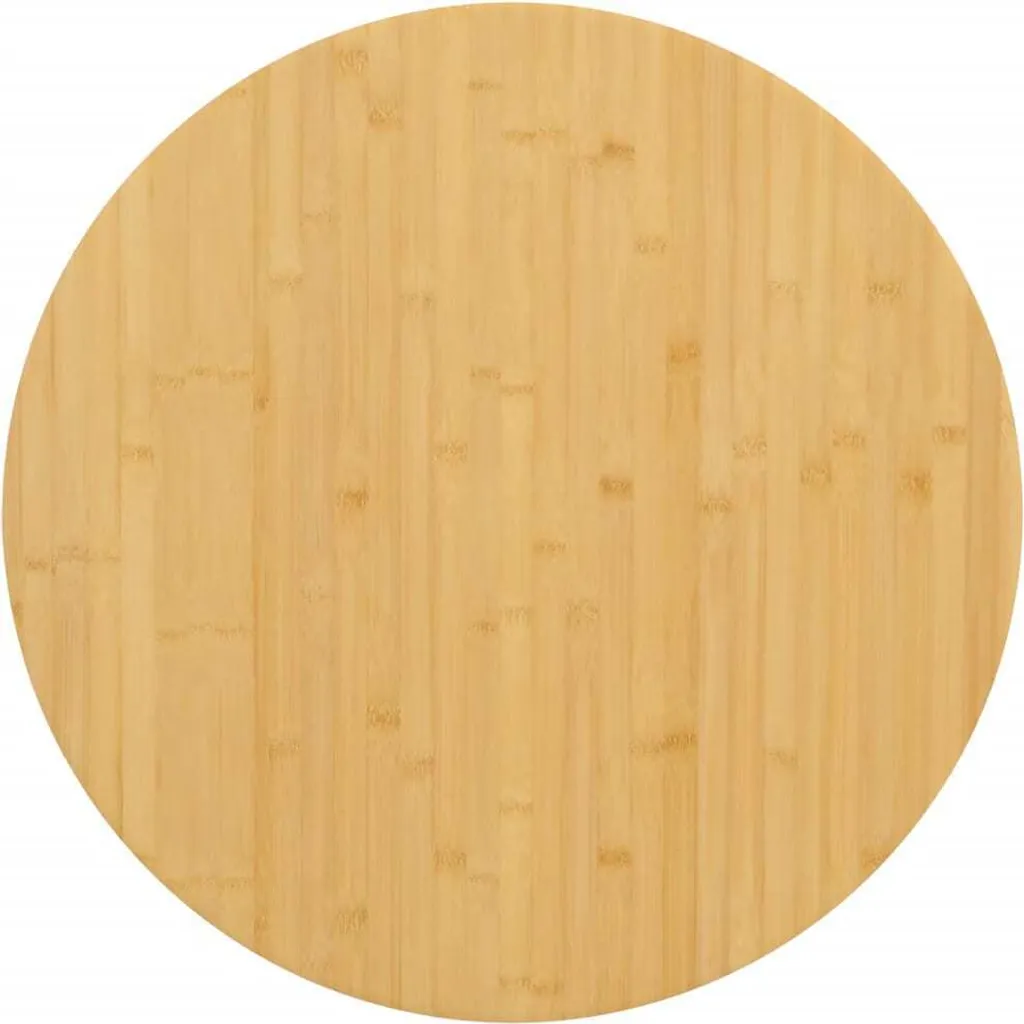 Offerta Piano Tavolo Bambù Ø60x2.5cm | Top Rotondo Rinnovo Mobili
