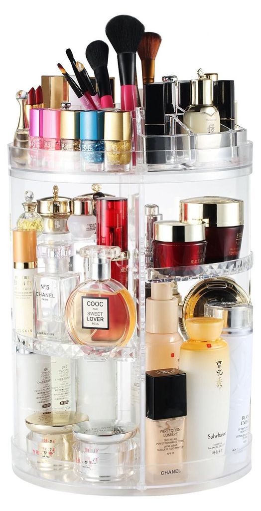 Organizador de maquillaje - Giratorio 360° con 8 niveles Imagen del producto 