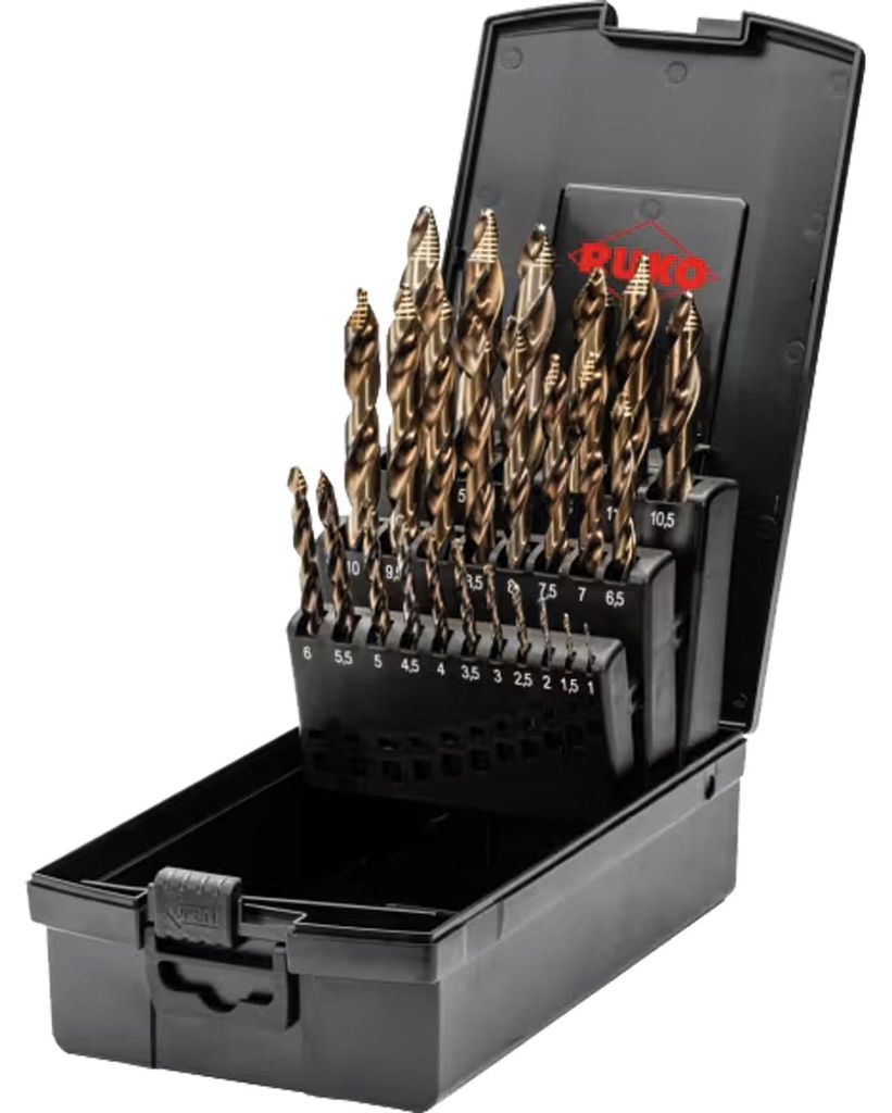 Ruko UC Spibo set FLOWSTEP TIP DIN338 HSSCo 25 pezzi in Immagine del prodotto 