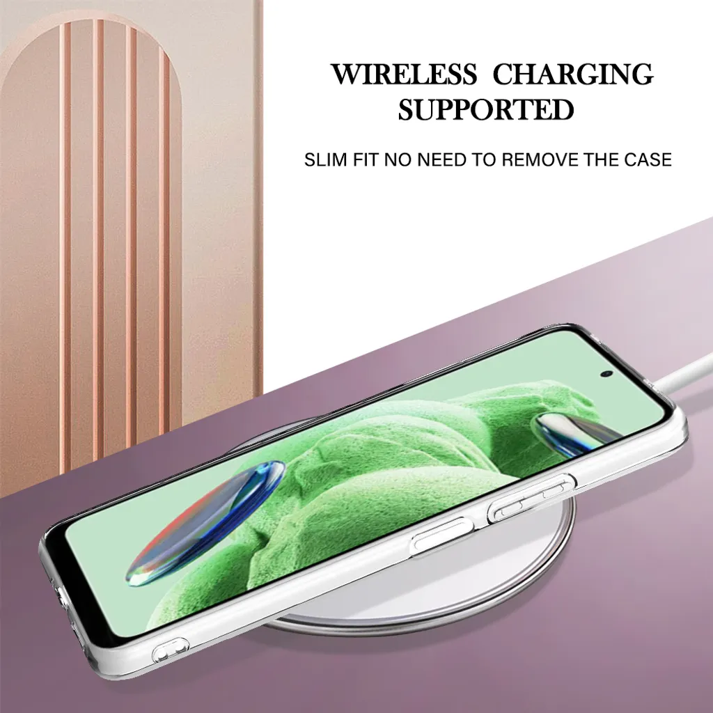 YUXING Cover Trasparente per Xiaomi Redmi Note 12 5G / Poco X5 5G - Custodia Protettiva Sottile in TPU Morbido Antiurto con Carino Motivo Disegno Cool (Kitten