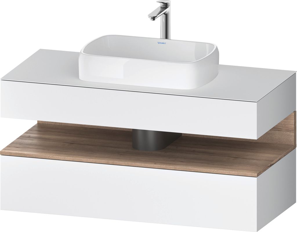 DURAVIT QA4732055180010 QTG KWTU WH Ek. 1200x550x600 Wß Mt. H