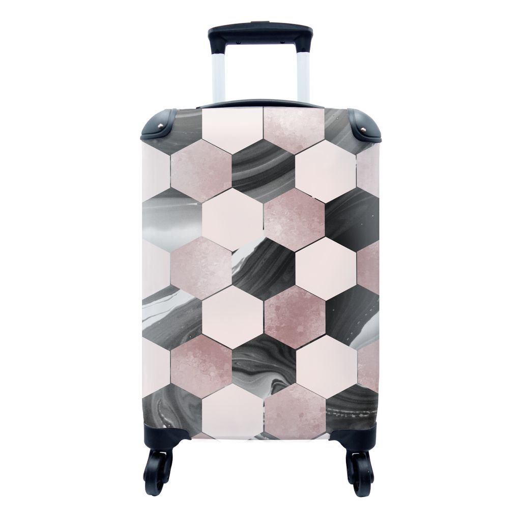 MuchoWow® Koffer Handgepäck Trolley Rollkoffer Kleine Produktbild 