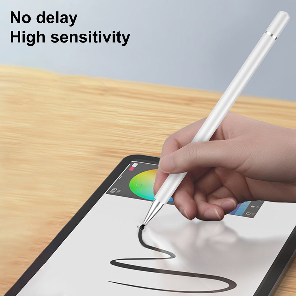 Kapazitive Stift Magnetische präzise Palmenabstoßung glatte Handschrift Ergonomic Touch Screens Stylus Digitaler Stift Computerzubehör-Weiss