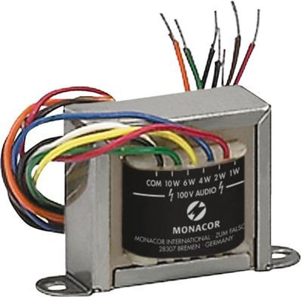 MONACOR TR-175/10 100-V-Leistungs-Audio-Transformatoren