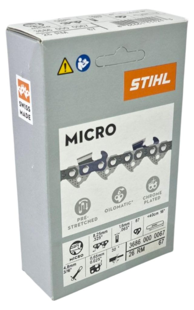 Stihl 36860000067 Ersatzkette RAPID MICRO 26RM 3686/67 Länge 40 cm