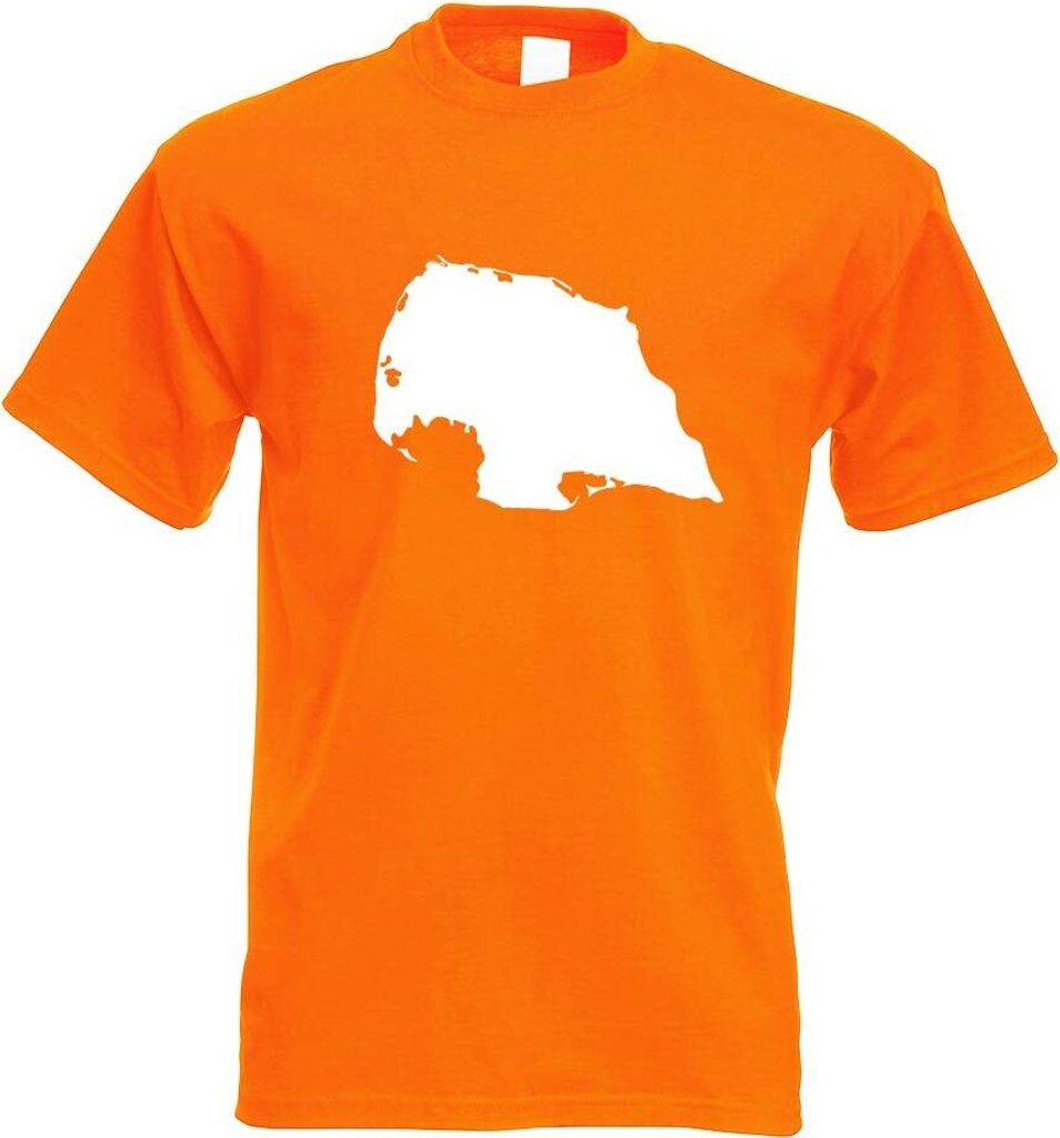 Kiwistar - T-Shirt - orange - Fehmarn - Deutschland - Insel Motiv Bedruckt Funshirt Design Print - mit Motiv Bedruckt - Funshirt Design - Sport - F...