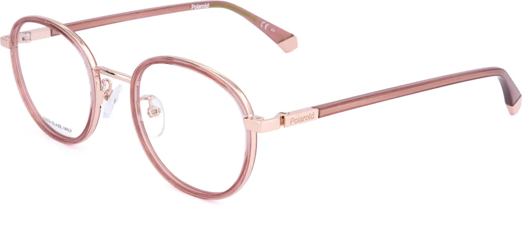 Lunettes Polaroid PLD D475/G DDB dorées monture optique ronde de marque