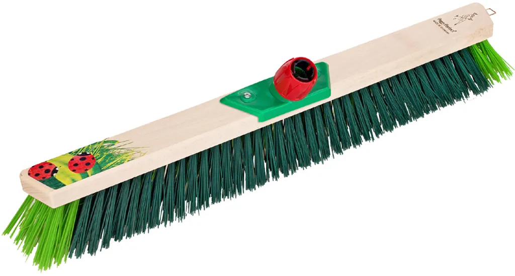 Grand balai de cantonnier 60cm en bois Peggy Perfect pour balayage large