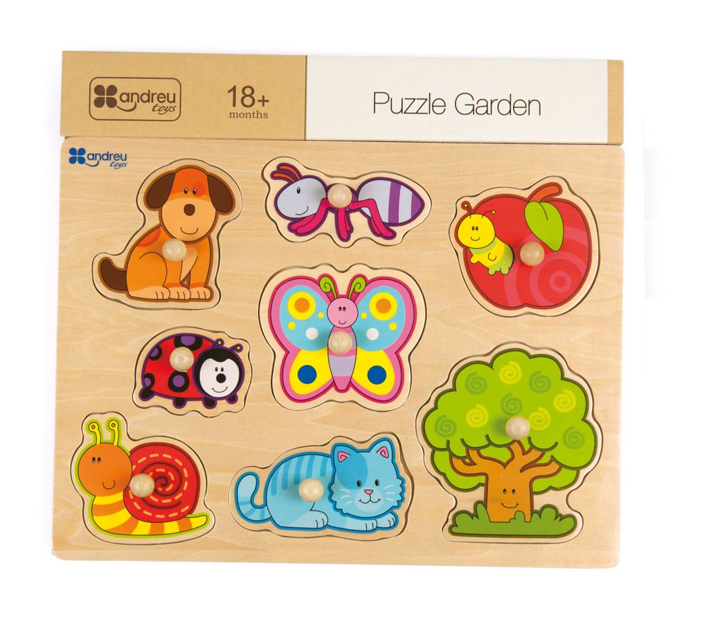 Andreu Toys ANDREU - Puzzle Garden