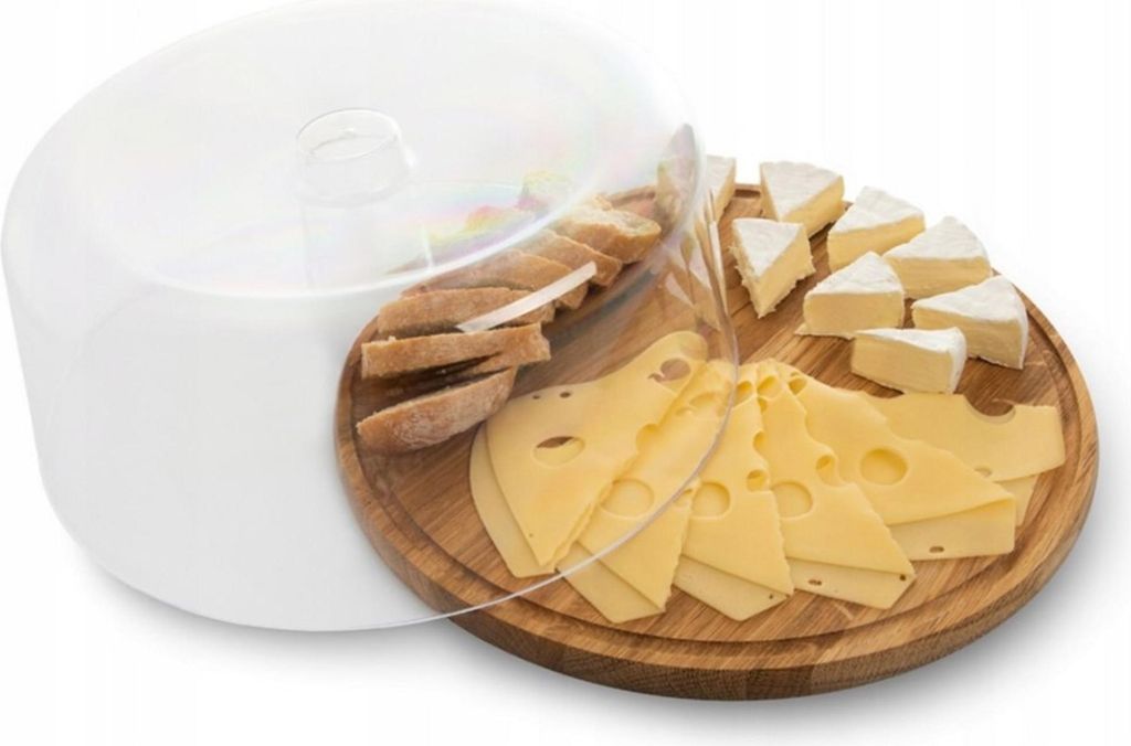 Practic patera drewniana z kloszem 30cm 10085000 Zdjęcie produktu 