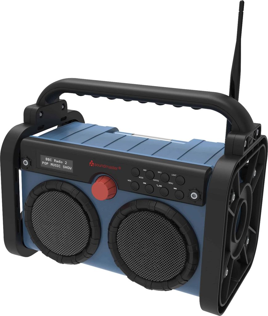 Radio budowlane Soundmaster DAB85 IP44 z Bluetooth i Zdjęcie produktu 