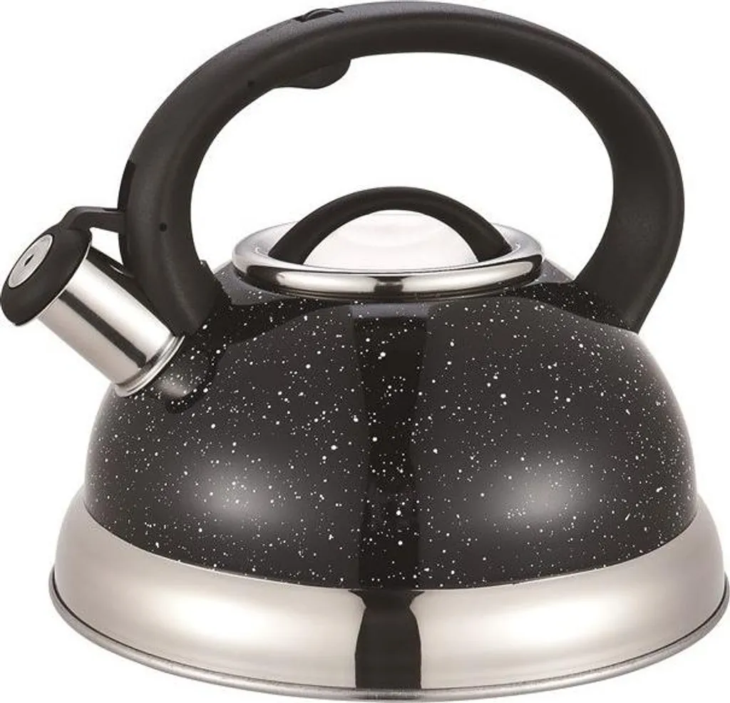 Bollitore Moderno Maestro MR-1313C 3 Litri Nero Opaco Acciaio Inox