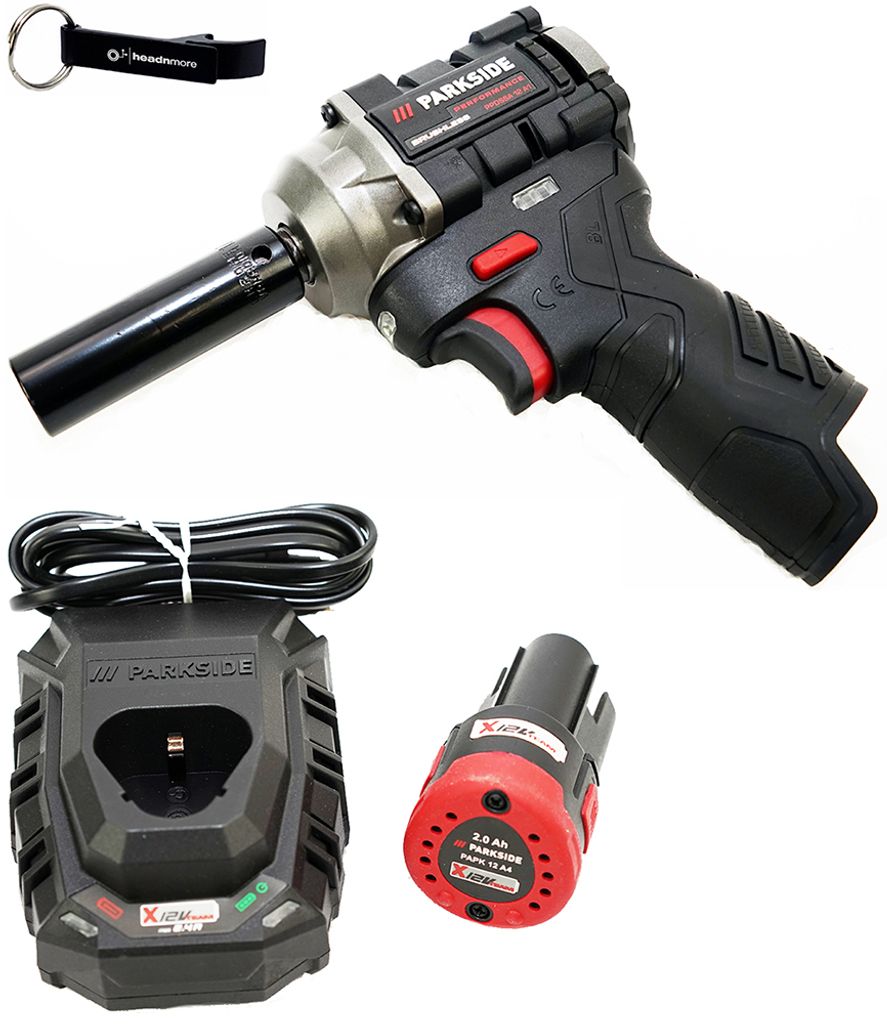 PARKSIDE PERFORMANCE® 12 V 1/2" Akku-Schlagschrauber PPDSSA Produktbild 