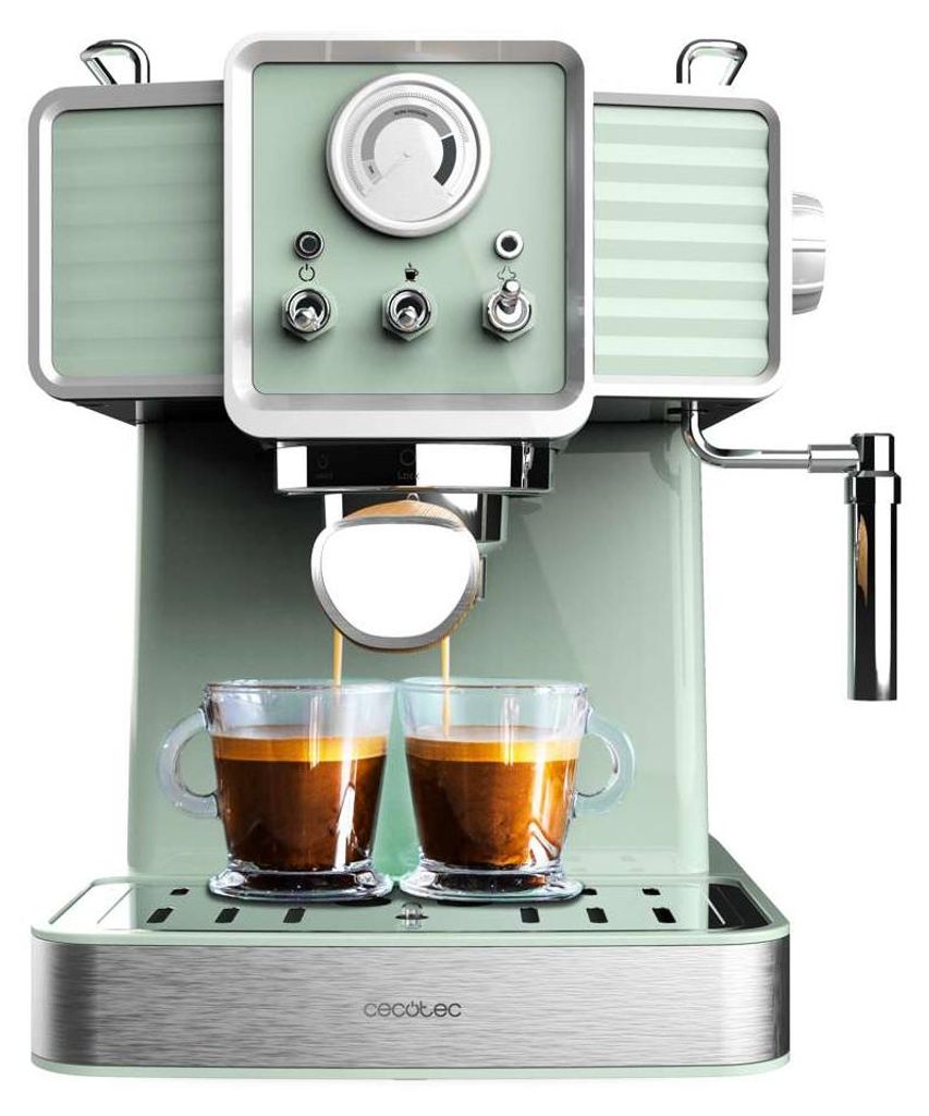 Cecotec Express Power Espresso 20 Traditionell Hellgrün 1350W Espresso et Maximalleistung