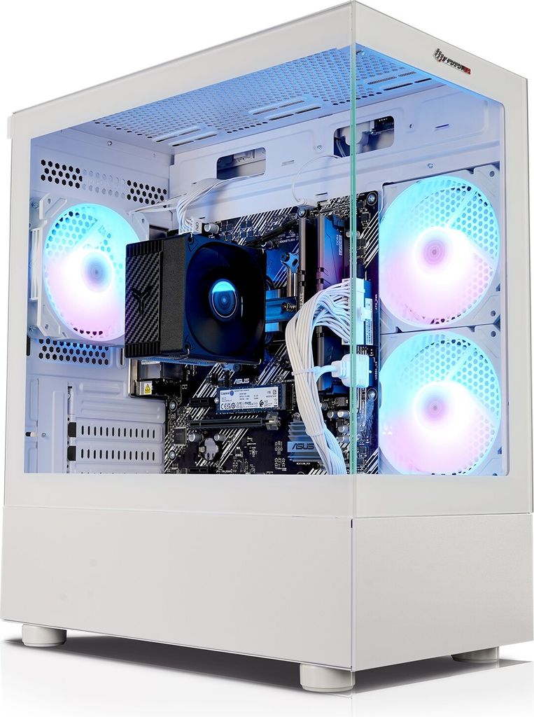 kiebel.de PC Invader XS AMD Ryzen 5 5600GT, 32GB DDR4, AMD Vega Grafik, 1TB SSD, WLAN, Windows 11, Desktop PC