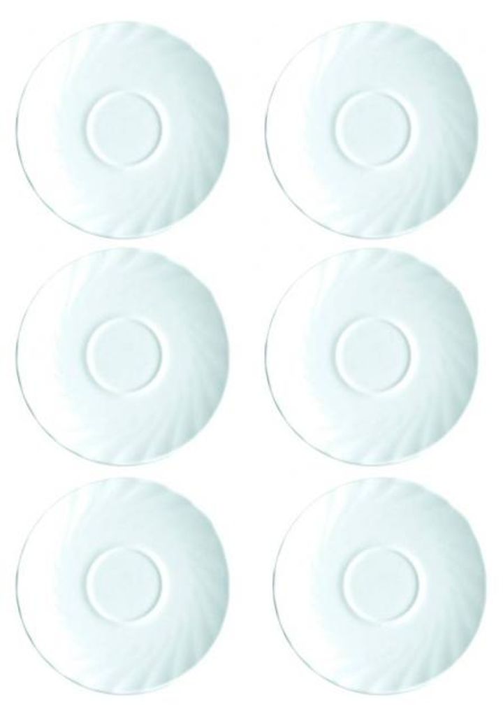 6 Untertassen Trianon (für Kaffeetasse 22cl) Produktbild 