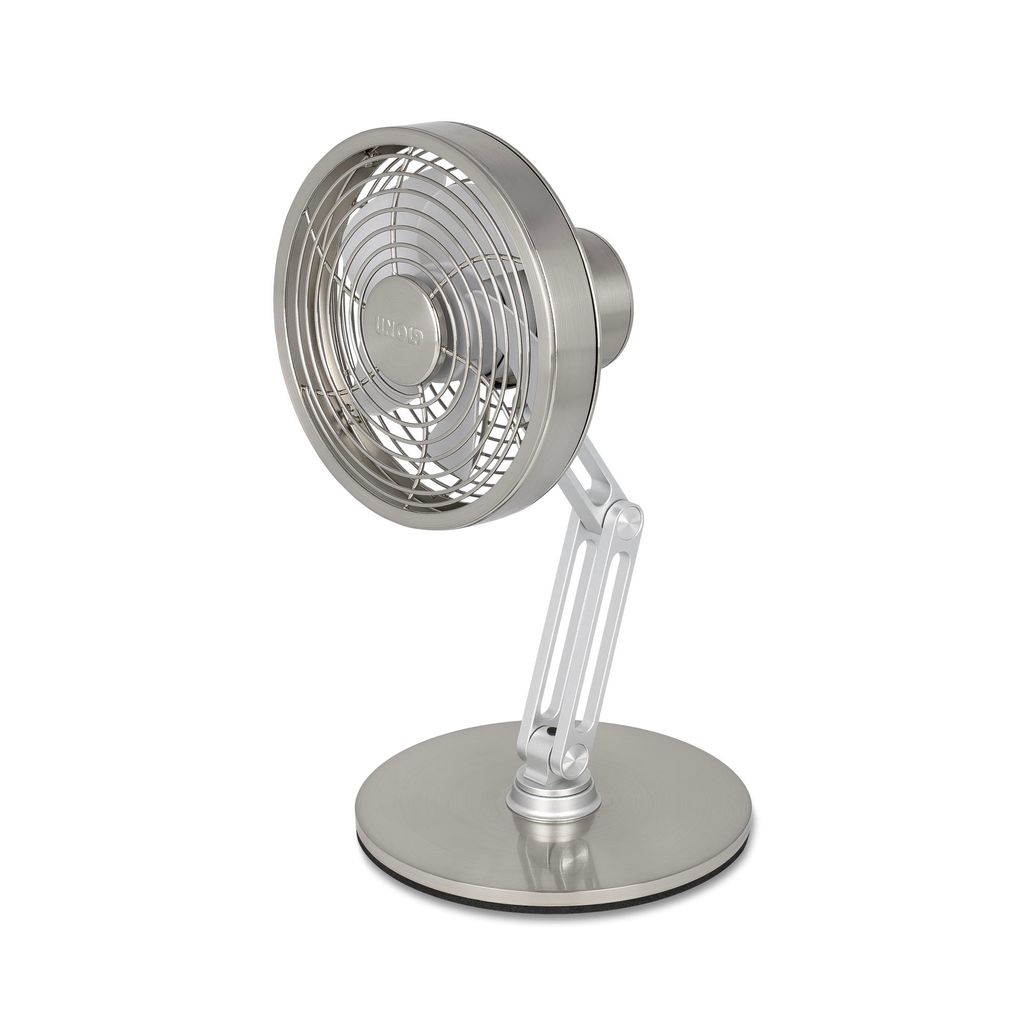 Unold STEEL FLEX Akku Ventilator 86705 | leise & kabellos – Produktbild 