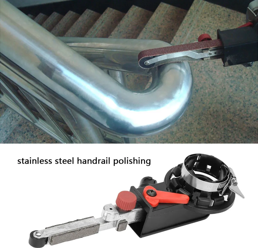 Set de Conversion Ponceuse à Bande pour Meuleuse Électrique Filetage M14