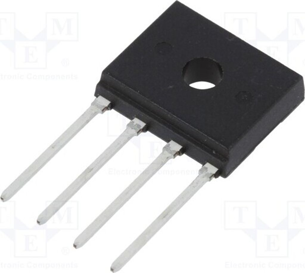 5x Einphasen Brückengleichrichter Urmax: 600V Ifsm: 60A If: 2A D3K D2UB60 Einphas