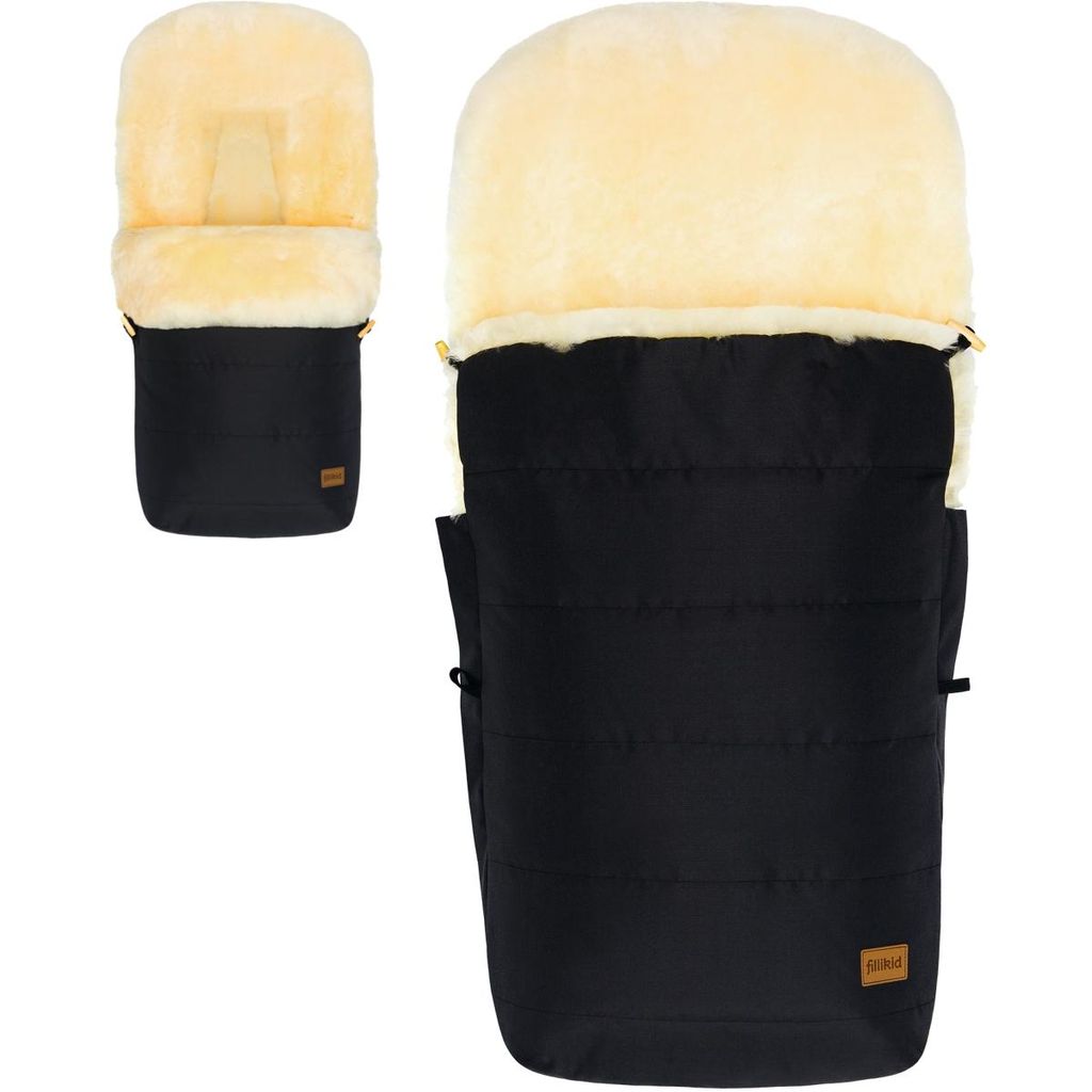 Fillikid Winterfußsack Lammfellfußsack für Kinderwagen Produktbild 