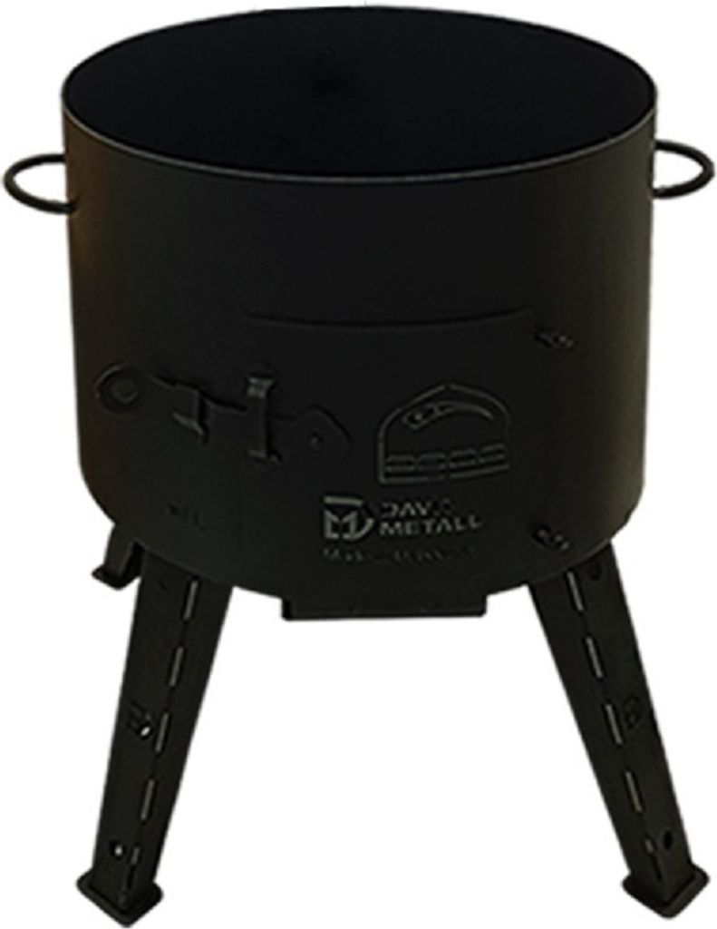 Utschak für Kasan 10 L Stahl Ø 358 mm mit Schüreisen ohne Schornstein