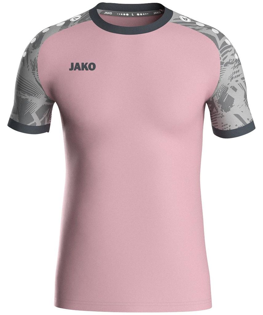JAKO Sportartikelvertrieb GmbH Trikot Iconic KA dusky pink/soft grey/anthra li dusky pink/soft grey/anthra li L