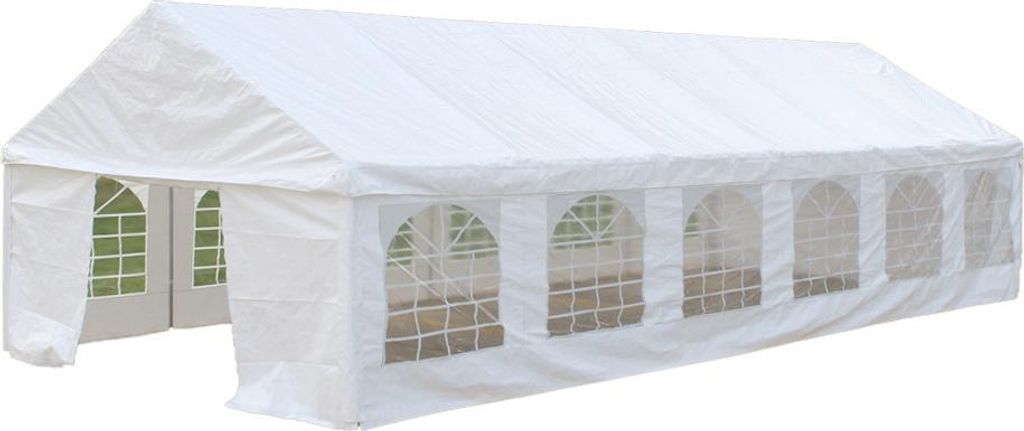 Festzelt Premium 6x12m UV-geschützt Wasserdicht mit Fenstern für Partys & Events