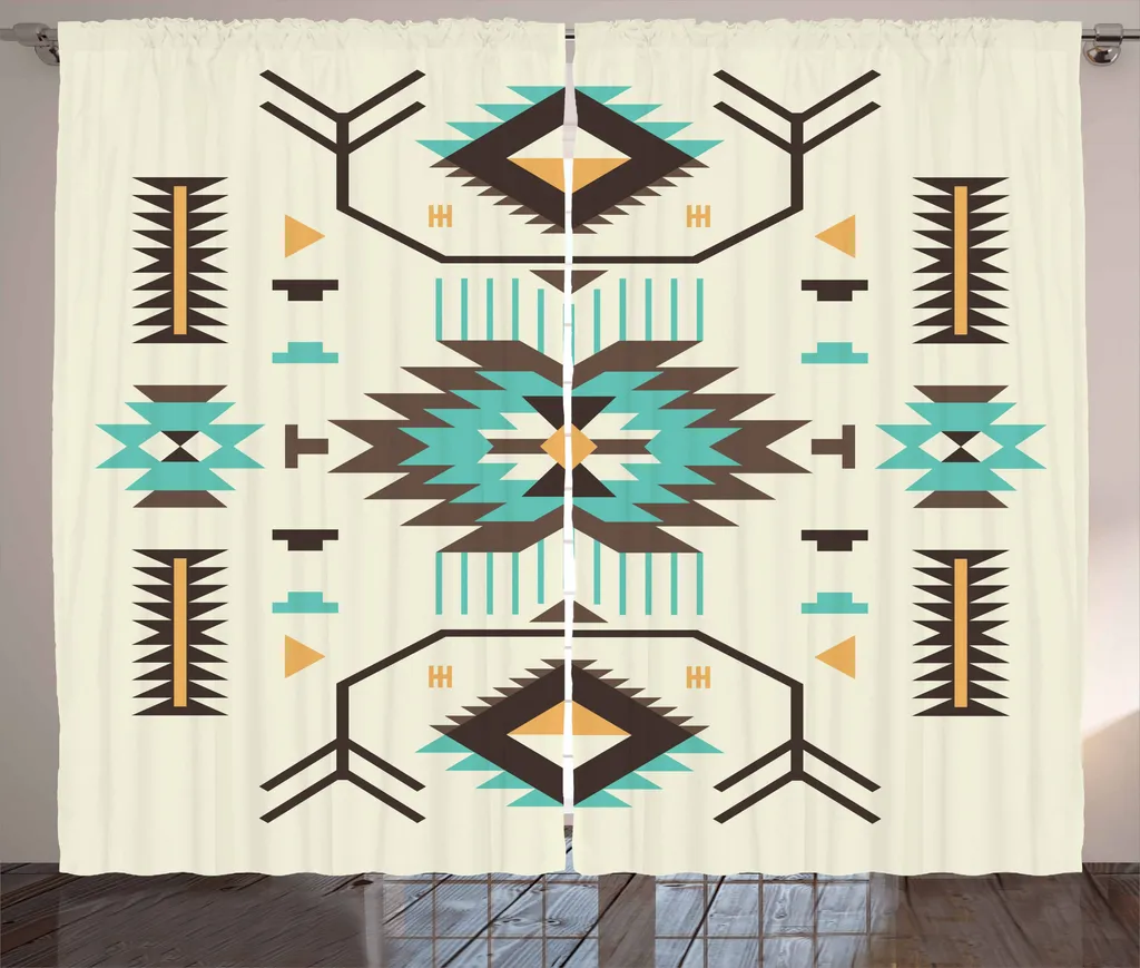Tenda Rustica ABAKUHAUS 280x175 cm | Stile Azteco Sud-Ovest per Soggiorno