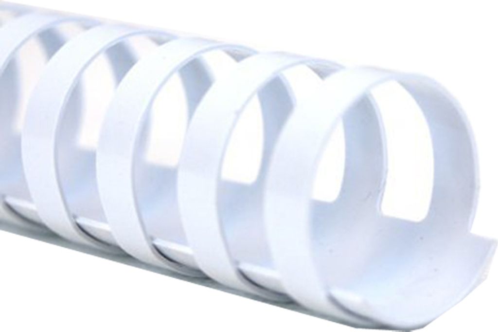 GBC Plastikbinderücken CombBind DIN A4 45 mm weiß 50 Stück Produktbild 