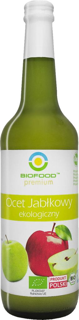UNFILTERTER -APFELESSIG 5 % 700 ml – BIOFOOD Produktbild 