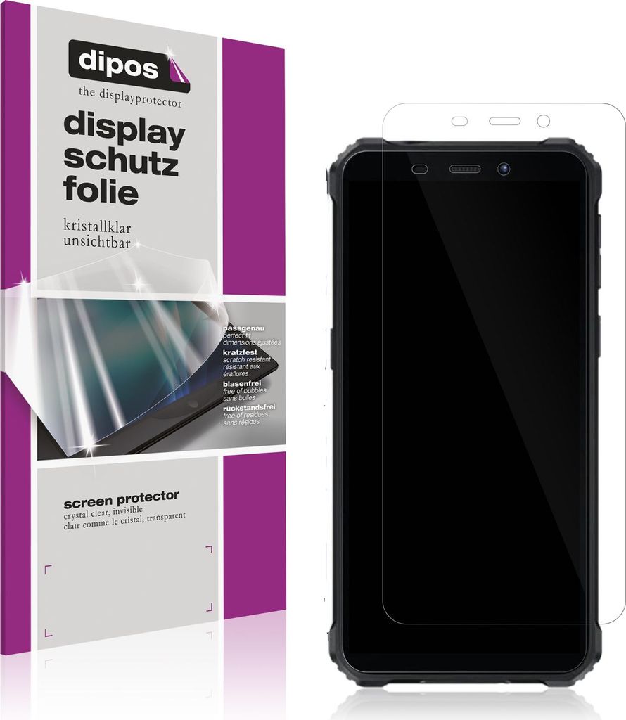 4x Schutzfolie für Oukitel G3 Outdoor klar Displayschutzfolie Folie Display Schutz dipos