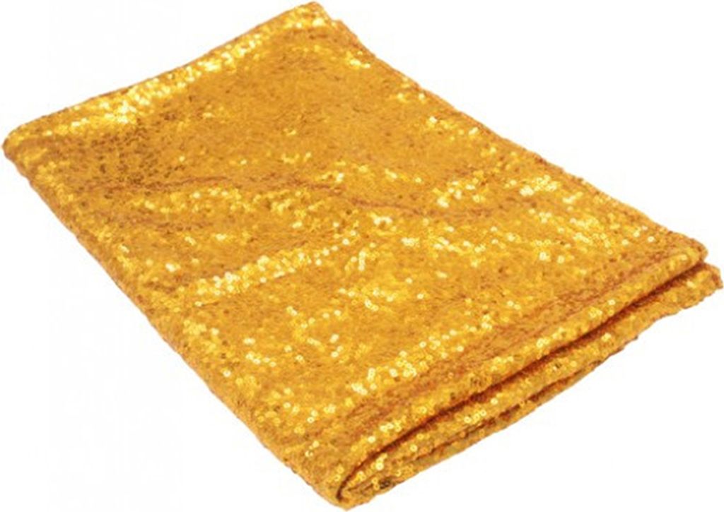 Glitzer -Runde Pailletten -Tisch -Stoff Cover Overlays Hochzeit Event Party Supplies-Golden