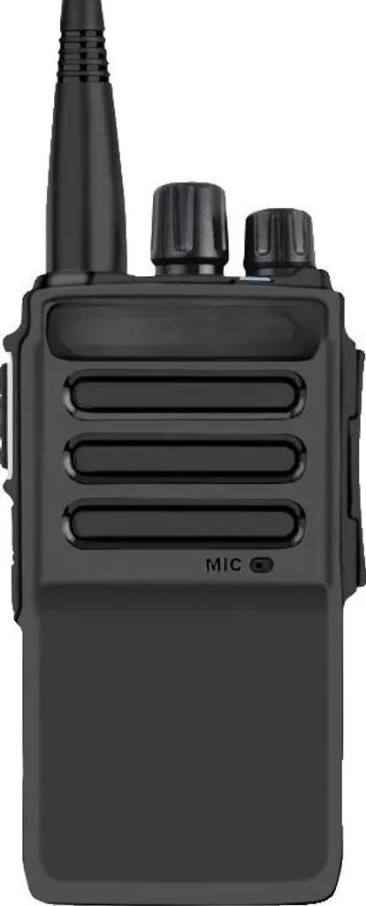 Talkie-walkie IP57 robuste DMR analogique avec batterie 2400 mAh UE