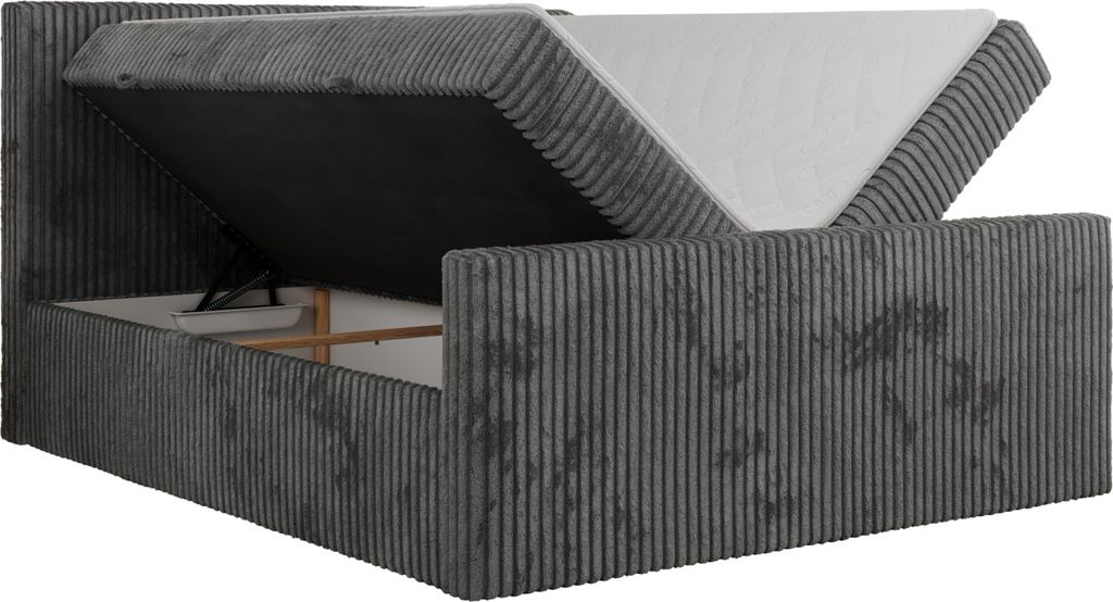 MKS MEBLE Boxspringbett Cord 160x200, Polsterbett Bett Produktbild 8