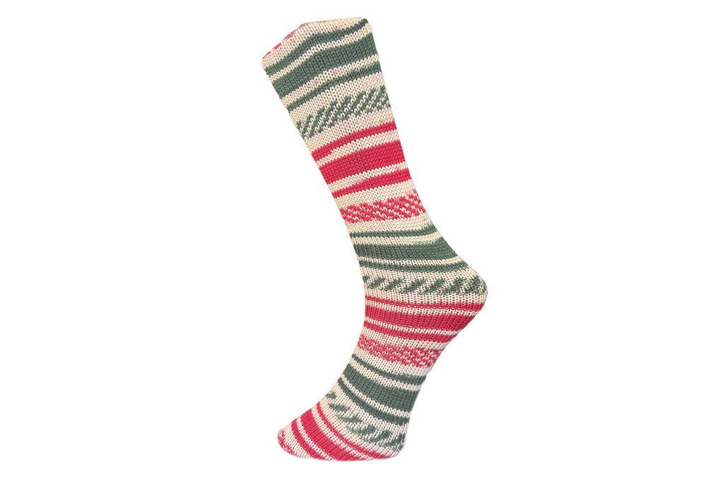 Ferner Wolle MALLY SOCKS Weihnachtsedition 2025 Sockenwolle 150 g, 450 m Farbe 19.12.25