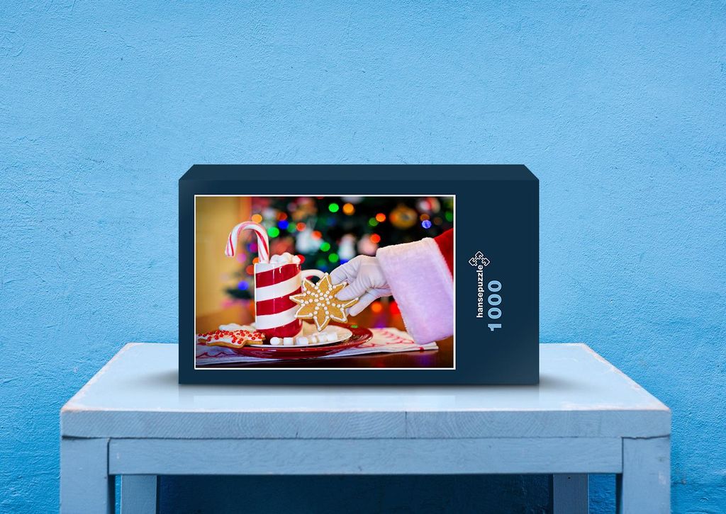 hansepuzzle 26641 - Weihnachten Puzzle, 1000 Teile, Gefühle, 60,0 x 46,0cm mit hochwertiger Aufbewahrung, Kartonbox und wiederverschließbarem Beutel