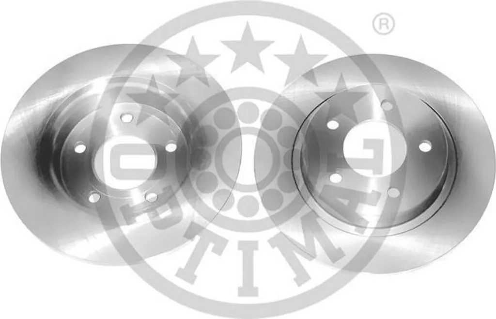 2 Disques de Frein Arrière OPTIMAL BS-7762C pour Mazda 5 CR19 et Mazda 3