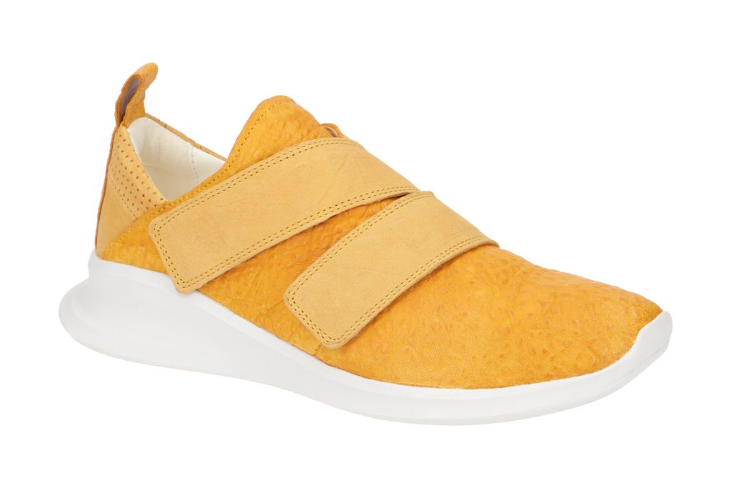 Think WAIV Damenschuhe - Halbschuhe - Sneaker gelb Freizeit NEU