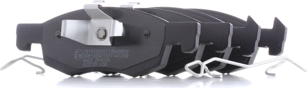 RIDEX Bremsbeläge Satz Vorne für OPEL Corsa E Schrägheck (X15) 402B1152