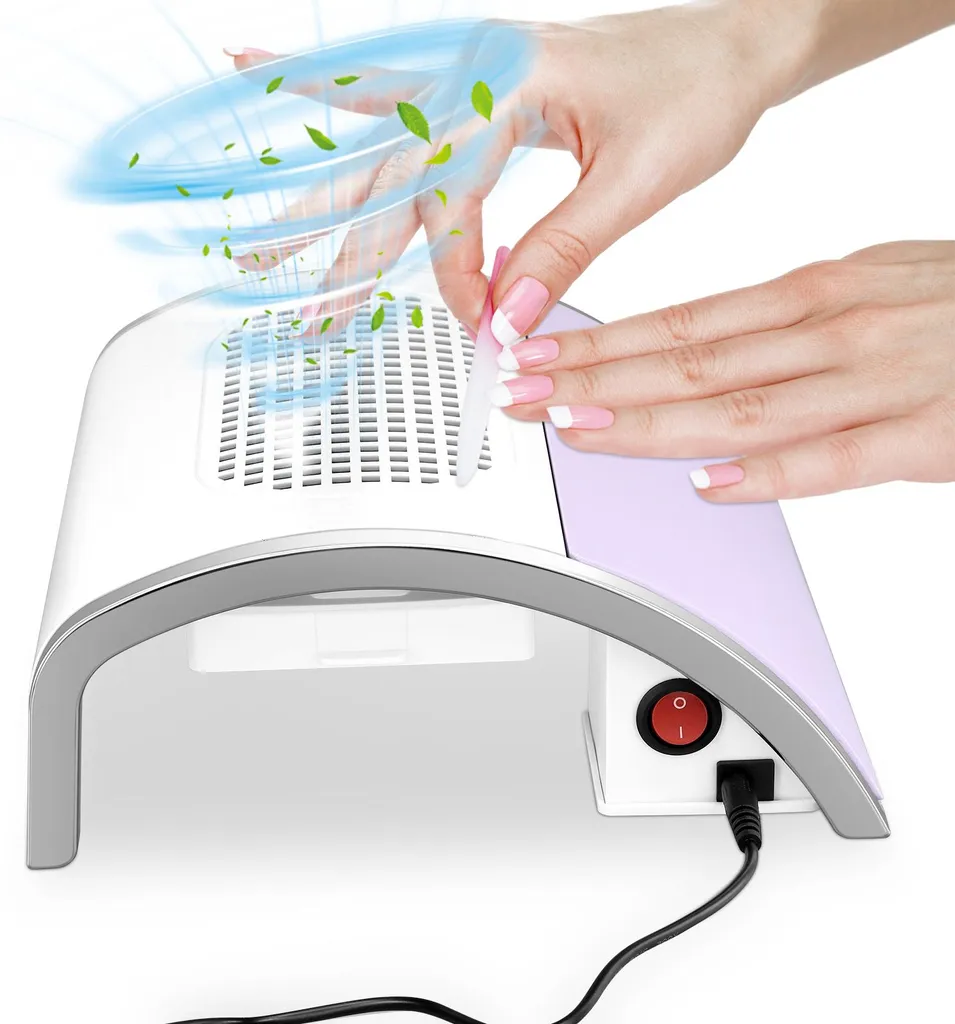 Aspiratore Unghie 80W Potente Motore Brushless Viola | Offerta Shop